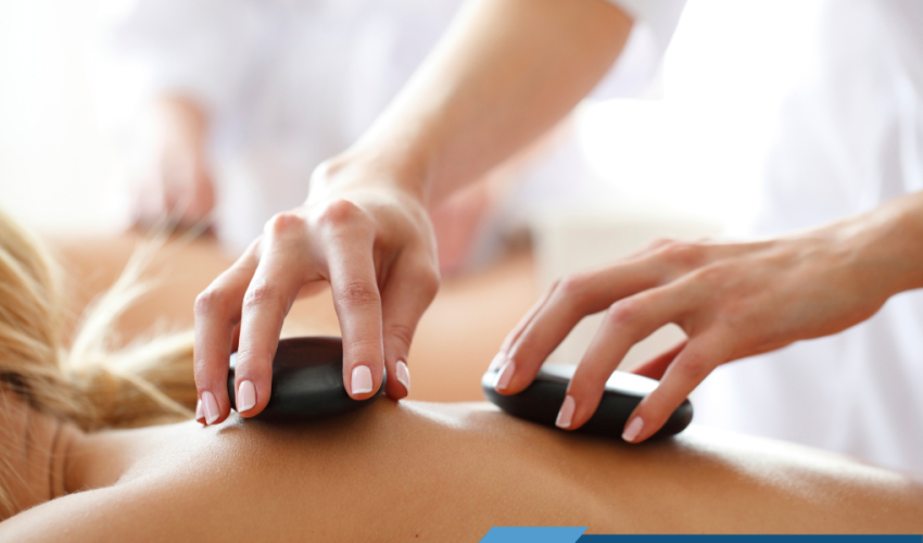 Hot stones massage