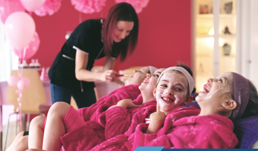 kid spa party